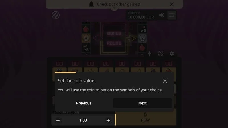 Lion Zama Fruits Bonus Spins - সিরিজের বোনাস স্পিন ফিচার মোডের সক্রিয়করণ